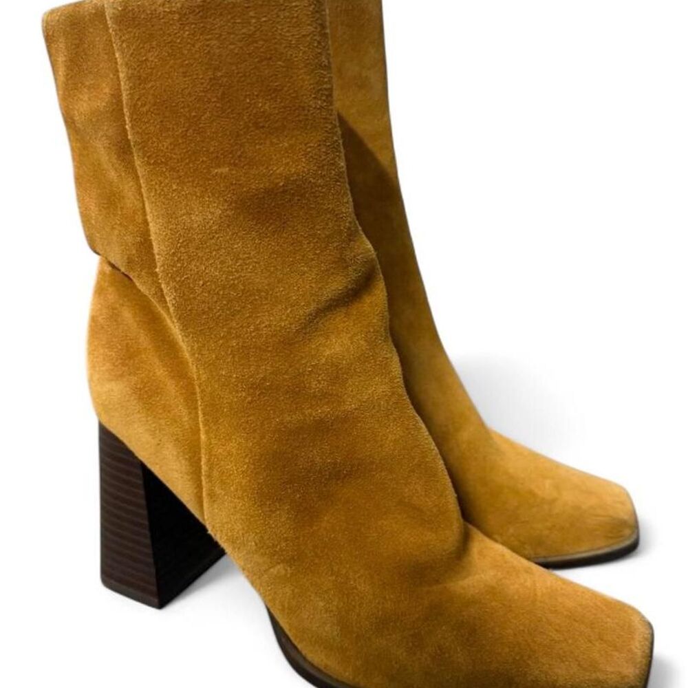 Sam-edelman Women's Tan and Yellow Boots